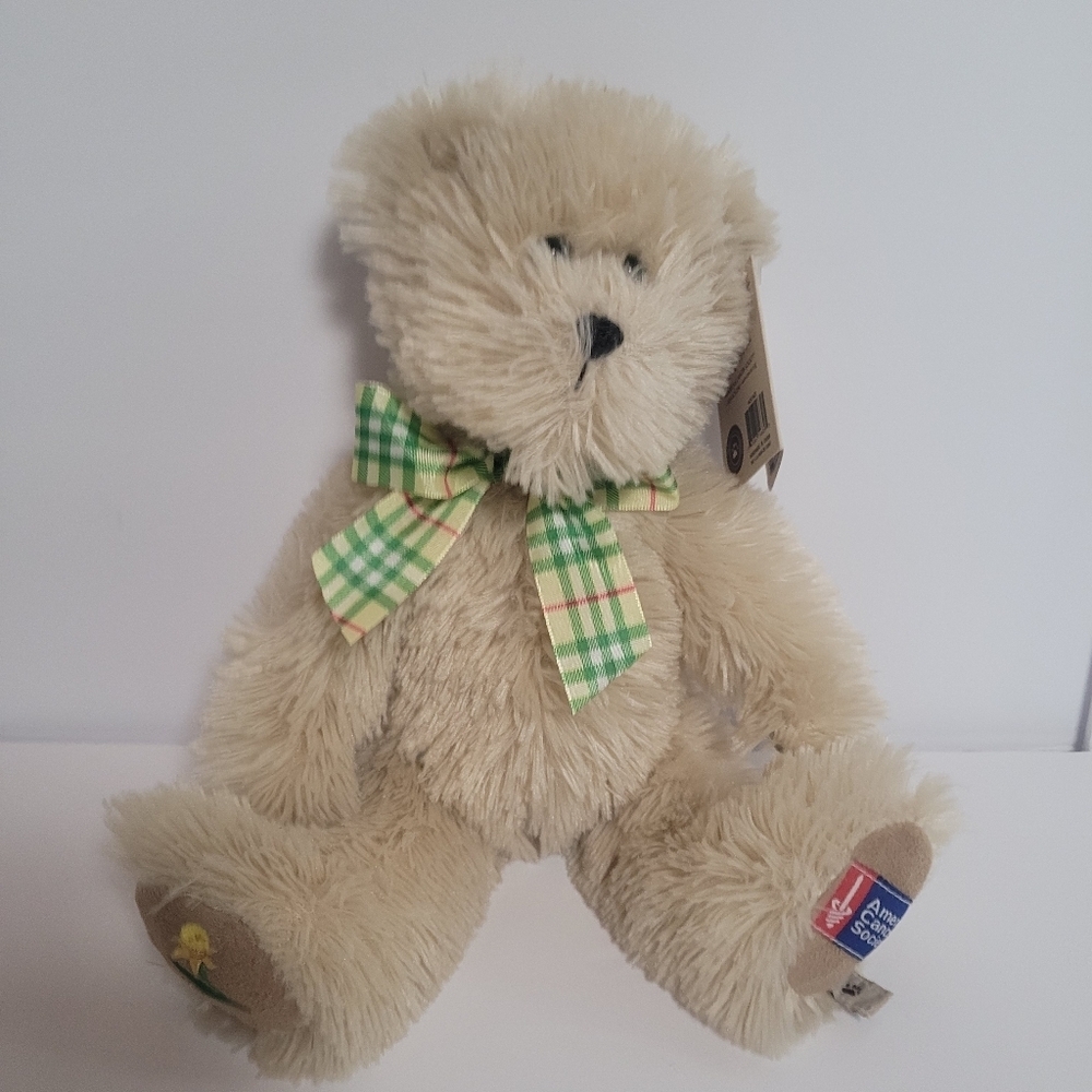 Boyds Bears Special Edition Flowers R. Hope American Cancer Society Plush Bear